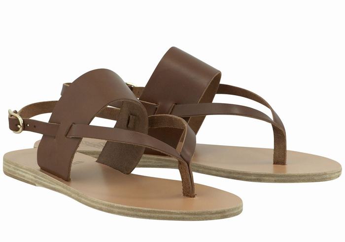 Sandales Bride Arrière Ancient Greek Sandals Zoe Flip Flop Leather   | RQX-9698423